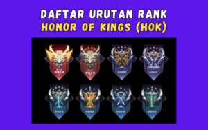 Daftar Urutan Rank Honor of Kings