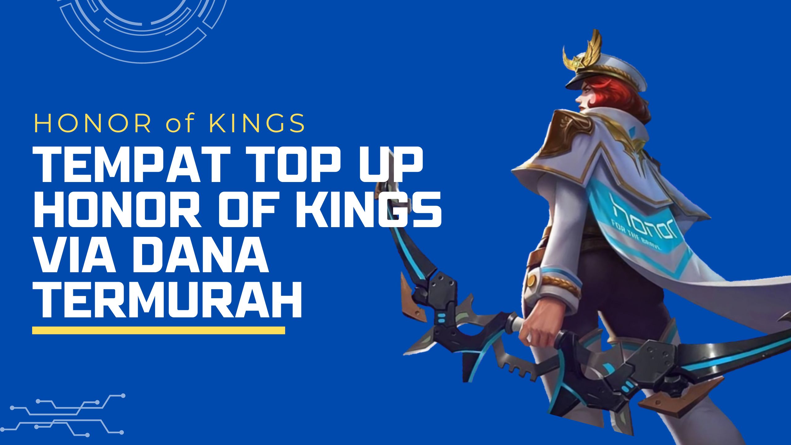 Tempat Top Up Honor of Kings Via Dana