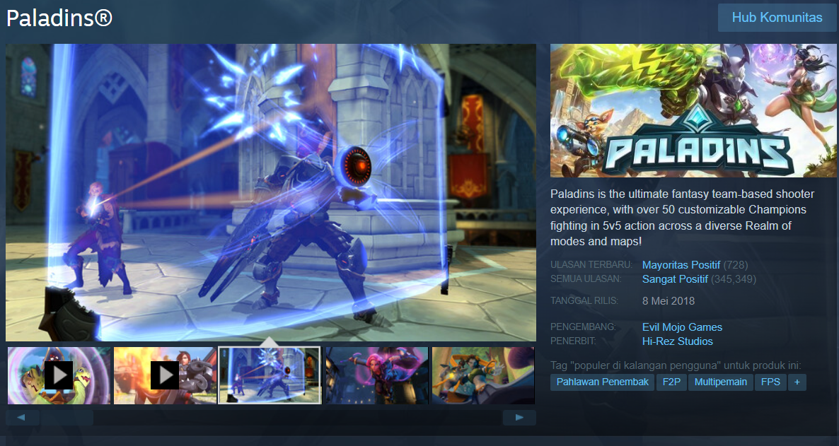 Game Steam Gratis Terbaik 